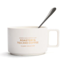 Load image into Gallery viewer, Creative American Style Coffee Cups With Spoon Continental Tea Set