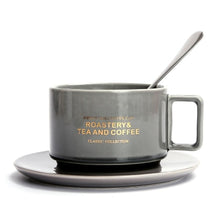 Load image into Gallery viewer, Creative American Style Coffee Cups With Spoon Continental Tea Set