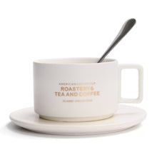 Load image into Gallery viewer, Creative American Style Coffee Cups With Spoon Continental Tea Set