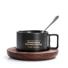 Load image into Gallery viewer, Creative American Style Coffee Cups With Spoon Continental Tea Set
