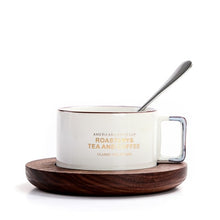 Load image into Gallery viewer, Creative American Style Coffee Cups With Spoon Continental Tea Set